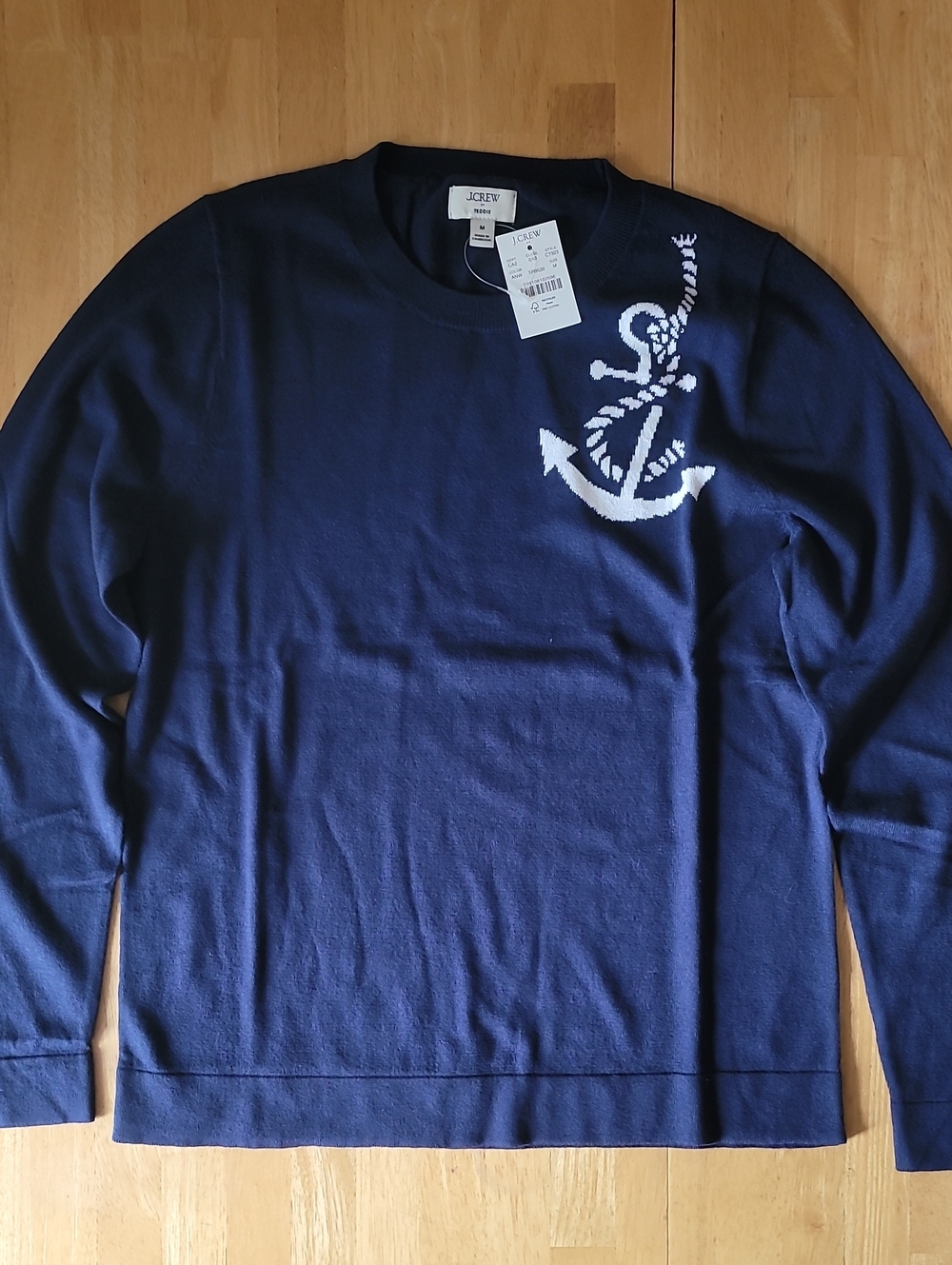 J. Crew Anchor Teddie Sweater - Picture 2 of 11